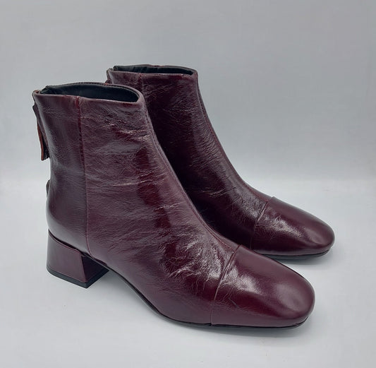 Carmens stivaletto naplak bordo'