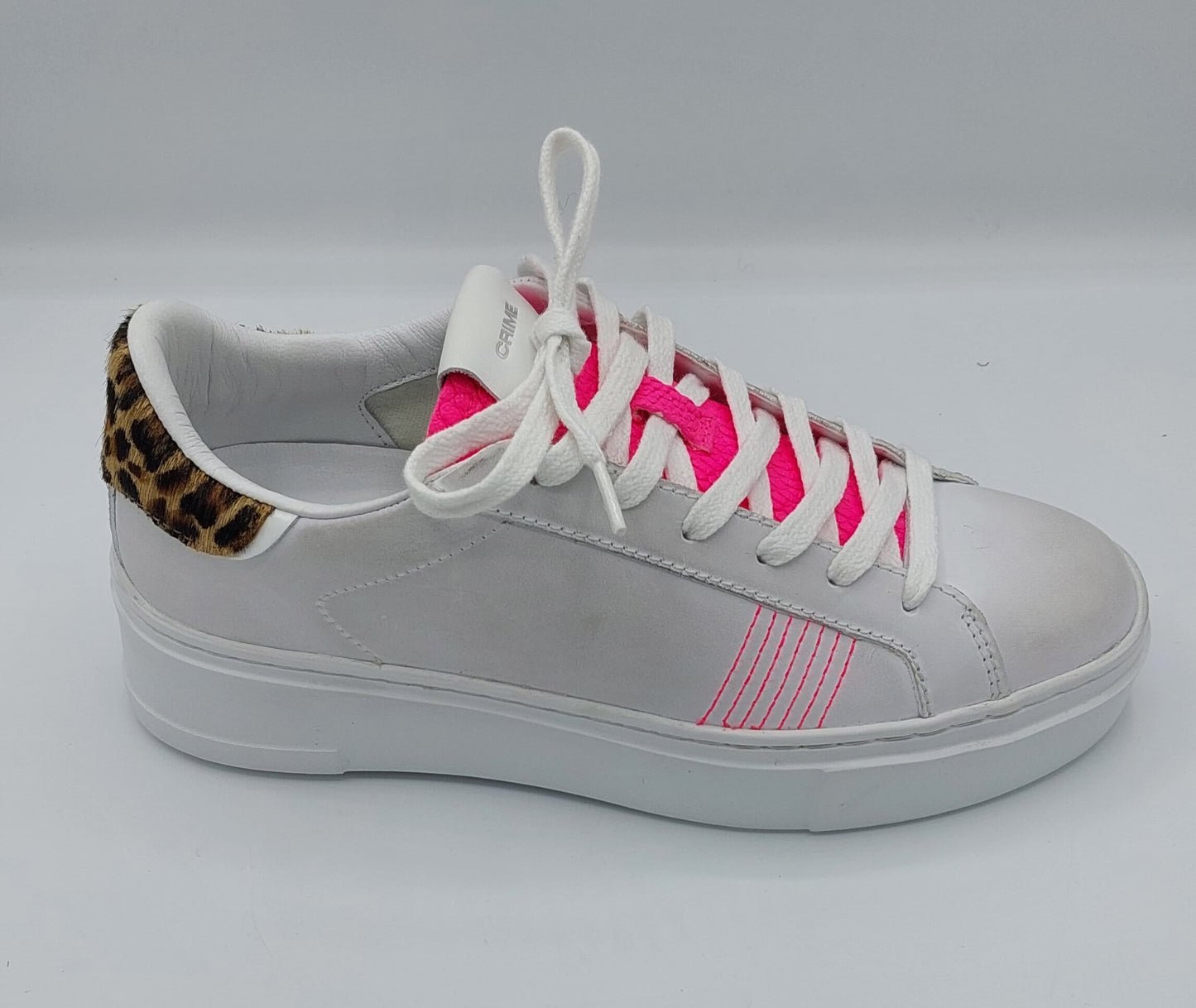 Crime London sneakers fuchsia inserts