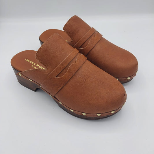 Cantini &amp; Cantini clog in leather