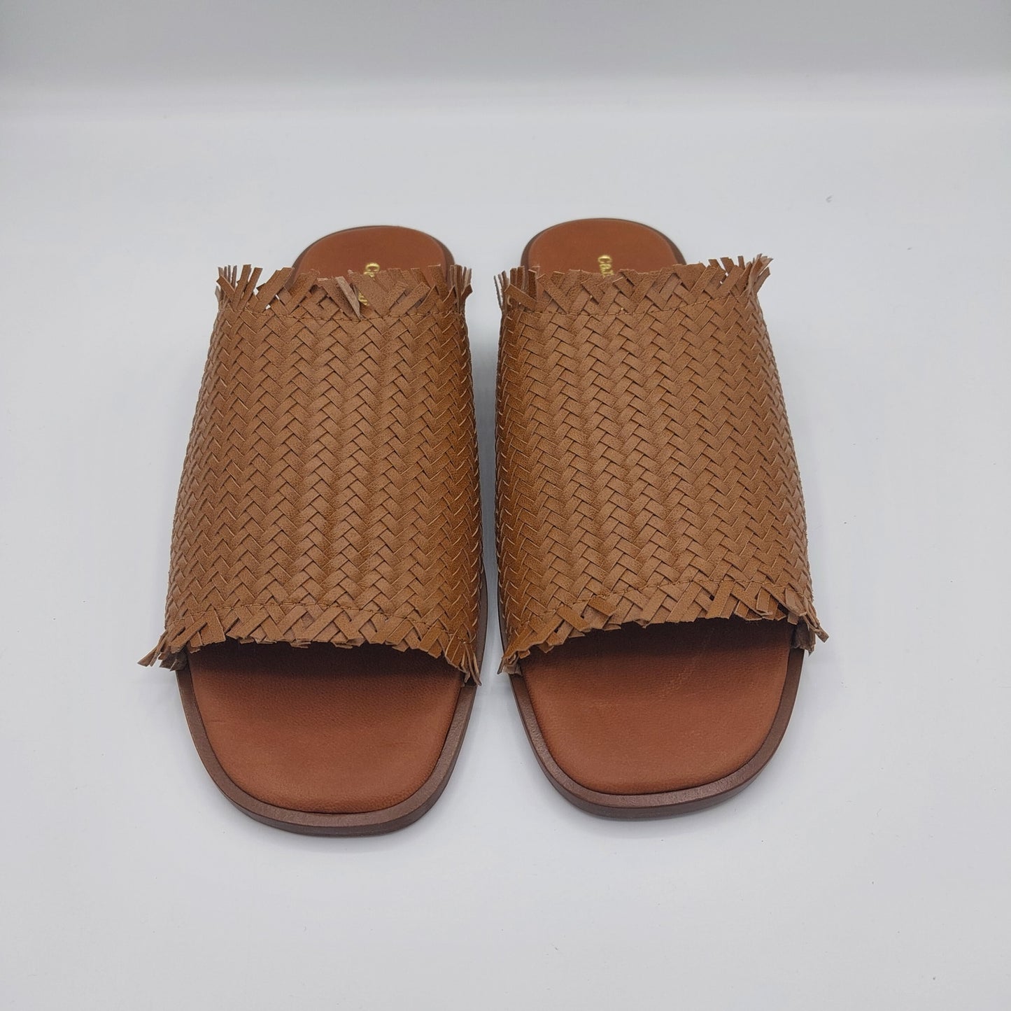 Cantini &amp; Cantini slipper in braided leather